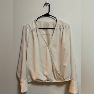 a new day Cream Women's Blouse